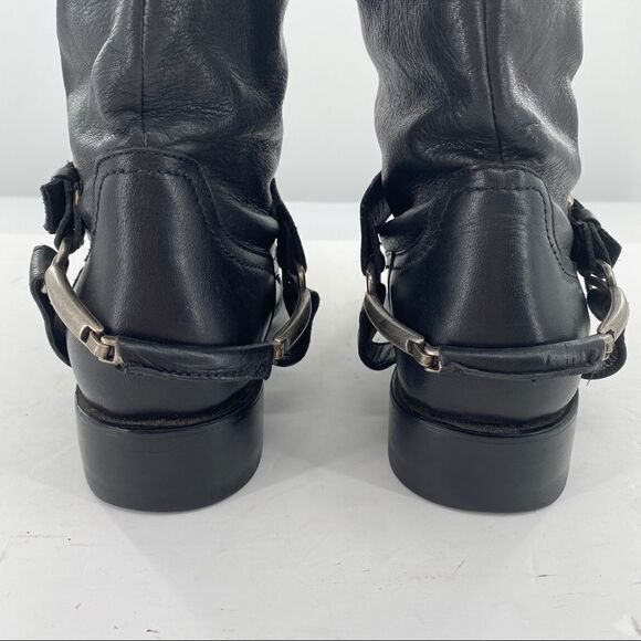 TRASK Leather Harness Riding Boots - Picture 9 of 15